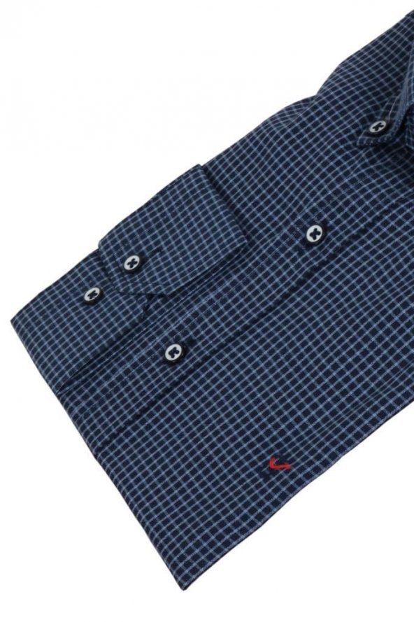 Erkek Gömlek Dar Kesim Mevsimlik RAR00722 - 3