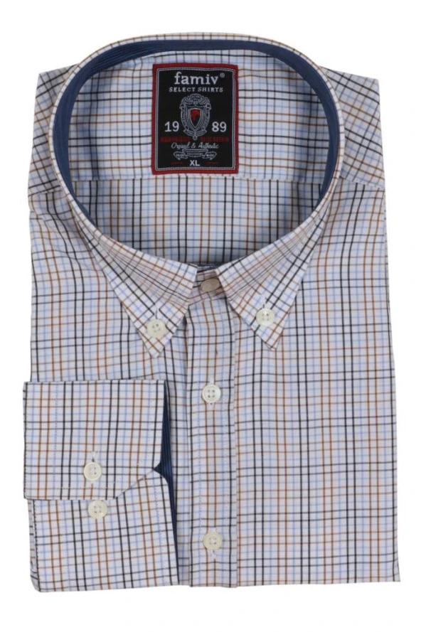 Erkek Gömlek Dar Kesim Mevsimlik RAR00721