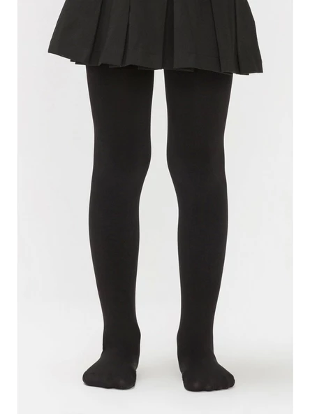 PENTİ PRETTY EXTRA COTTON KÜLOTLU ÇORAP SİYAH 9-10 YAŞ - Resim 4