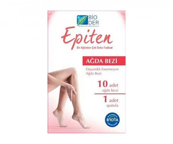 Bioder Bioxet Ağda Bezi 10 Adet