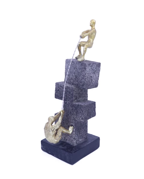 Dekoratif Tırmanış Destek Biblo Heykel - 2