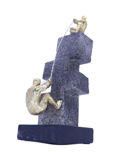 Dekoratif Tırmanış Destek Biblo Heykel - 4