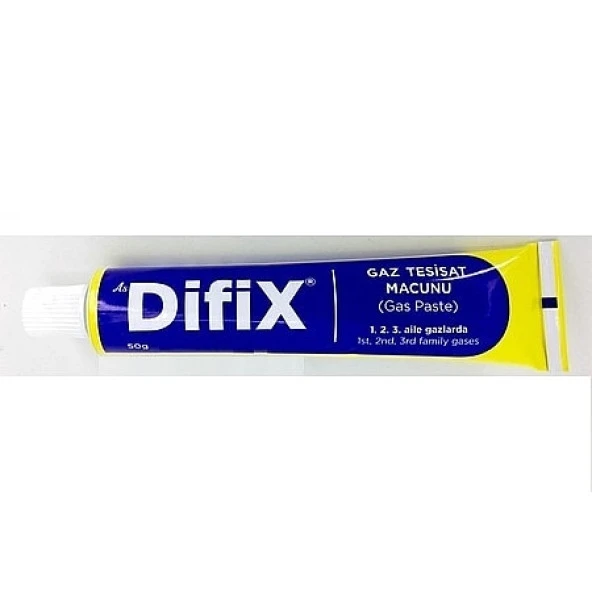 Difix Doğalgaz Macunu 50 gr TÜP