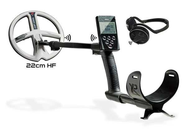 XP DEUS Metal Dedektör - Ana Kontrol Ünitesi WSA Kulaklık 22cm HF Başlık ile ürün görseli 1