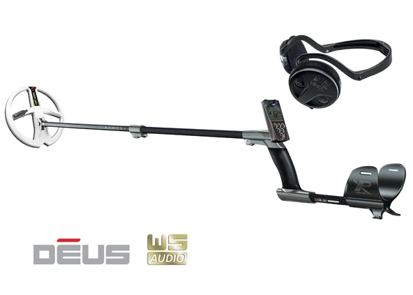 XP DEUS Metal Dedektör - Ana Kontrol Ünitesi WSA Kulaklık 22cm HF Başlık ile - Resim 2