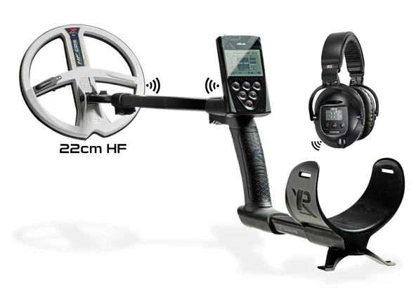 XP DEUS Metal Dedektör - Ana Kontrol Ünitesi WS5 Kablosuz Kulaklık 22cm HF Başlık ile ürün görseli 1
