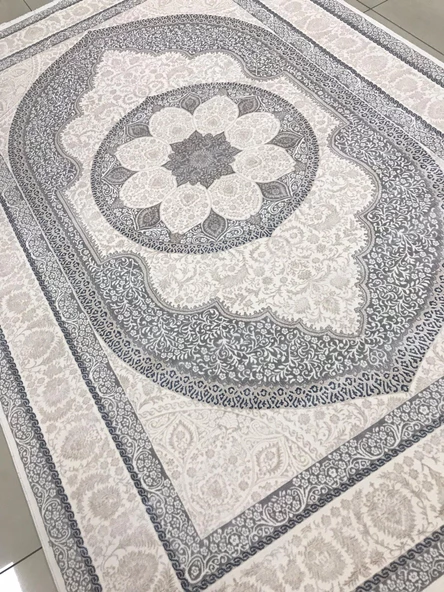 Merinos Halı Rayon 67755 695 Serisi Salon Oturma Yatak Odası Halısı