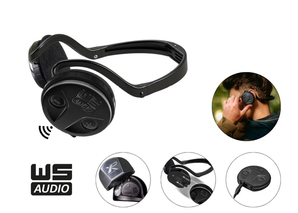 XP DEUS Metal Dedektör - Ana Kontrol Ünitesi WSA Kulaklık 22cm HF Başlık ile - Resim 4