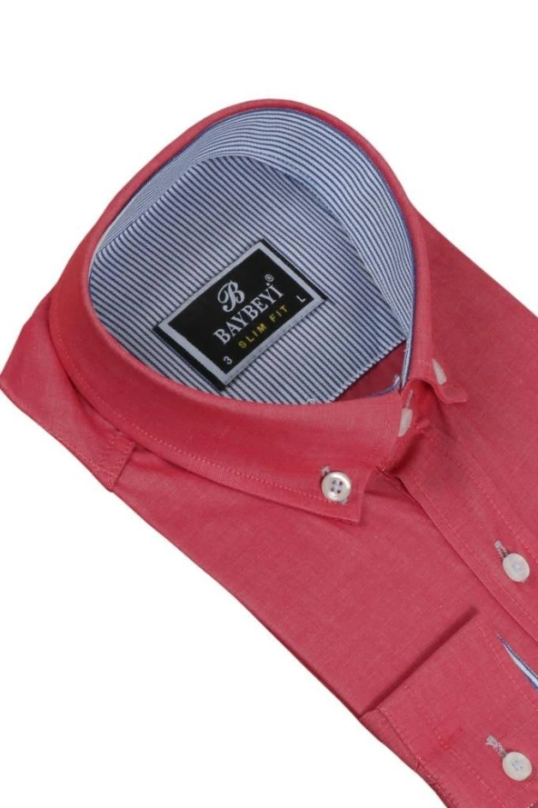 Erkek Gömlek Dar Kesim Mevsimlik RAR00714 - 2