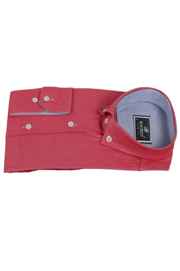 Erkek Gömlek Dar Kesim Mevsimlik RAR00714 - 3