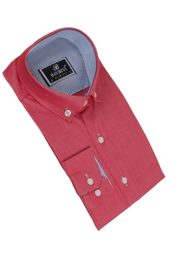 Erkek Gömlek Dar Kesim Mevsimlik RAR00714 - 5