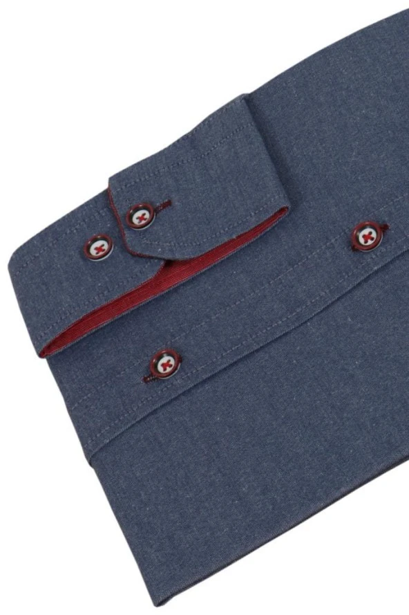 Erkek Gömlek Dar Kesim Mevsimlik RAR00712 - 3