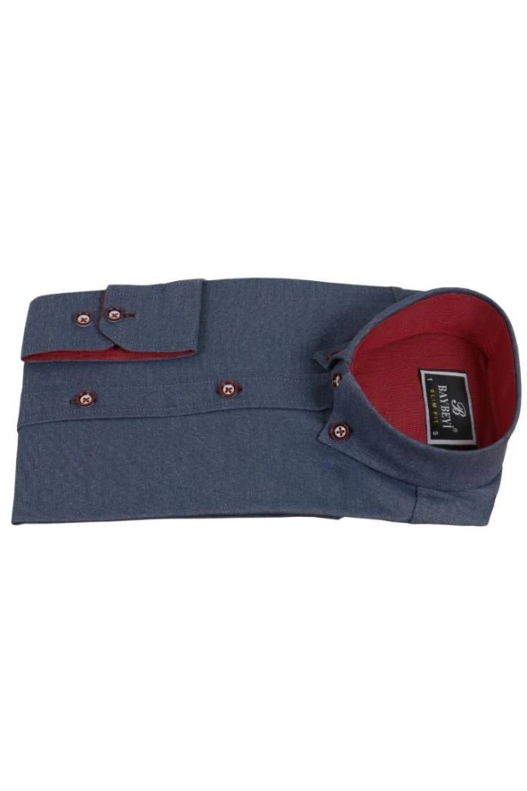 Erkek Gömlek Dar Kesim Mevsimlik RAR00712 - 4