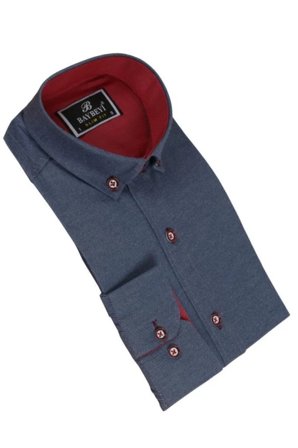 Erkek Gömlek Dar Kesim Mevsimlik RAR00712 - 6