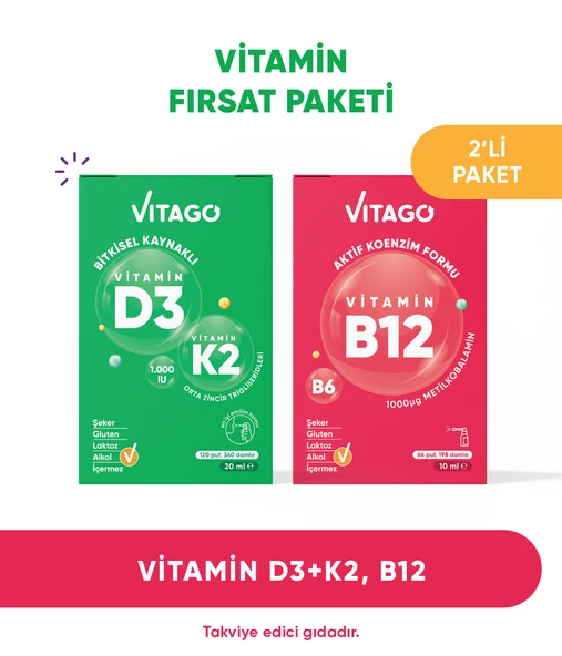 2li-Vitago Vitamin D3+Vitago B12