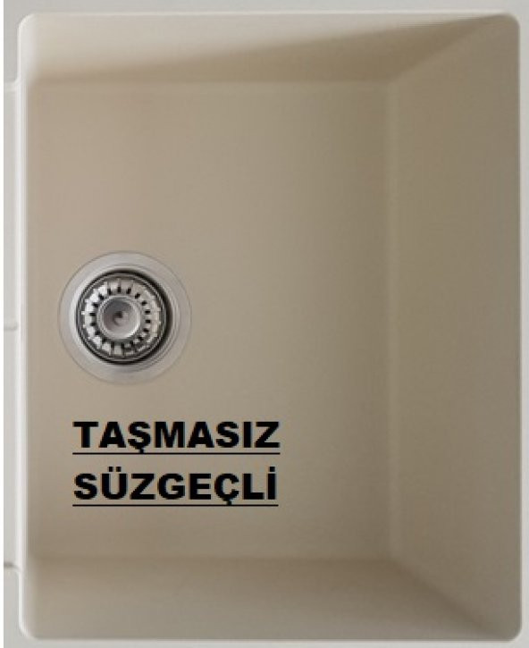 TEKDEKOR GRANİT EVYE SİFON TAKIMI  BÜYÜK GÖZ TAŞMASIZ - 2