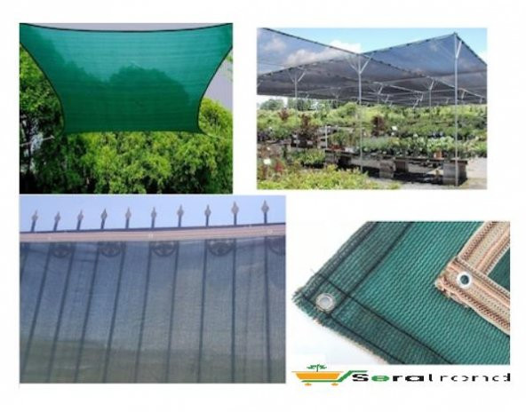 95 GÖLGELİK GÖLGELEME FİLESİ GÖLGE TÜLÜ 6x12 MT - Resim 5