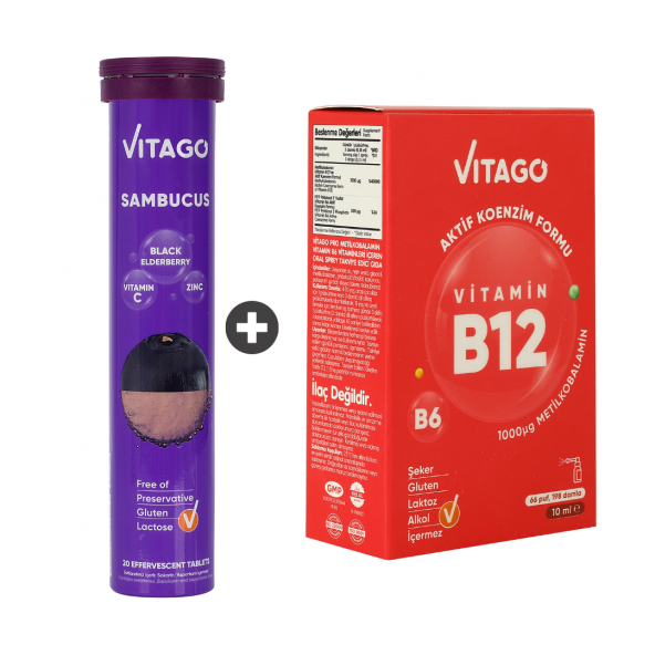 2’li-Vitago B12+ Vitago Sambucus