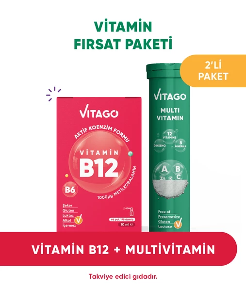 2li-Vitago B12+Vitago Multivitamin