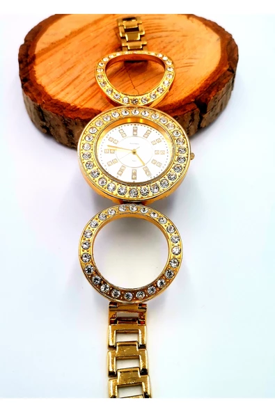 Monalisa Home  DK Premium Metal  Kayışlı Saat ürün görseli 1