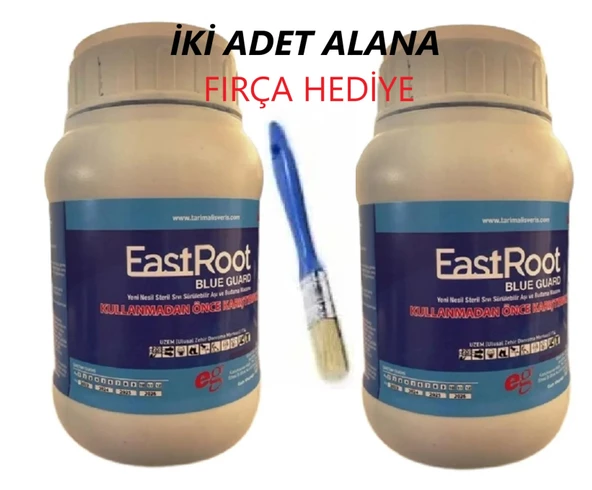 Fırça Hediye 2 Adet  Aşı Budama Macunu 1000 gram 1 kg 1 Kilo Kullanıma Hazır Fırça ile Sürülebilir