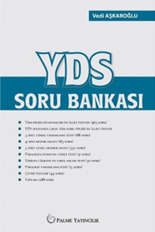 Palme Yayınevi Yds Soru Bankası