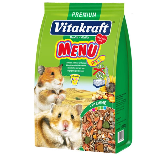 Vitakraft Menu Hamster Yemi 1000 Gr