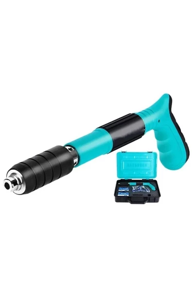 Mekanik Çivi Tabancası Beton, Ahşap Ve Çelik Çivi Tabancası 100 Adet Çivi - 4