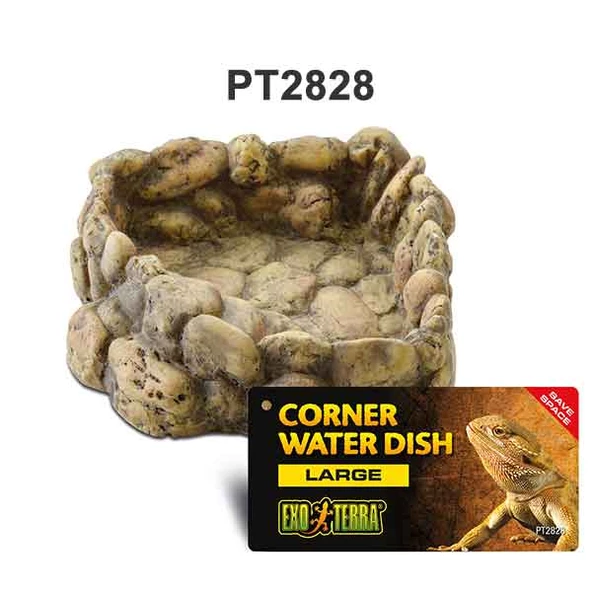 Exo Terra Corner Water Dish Large