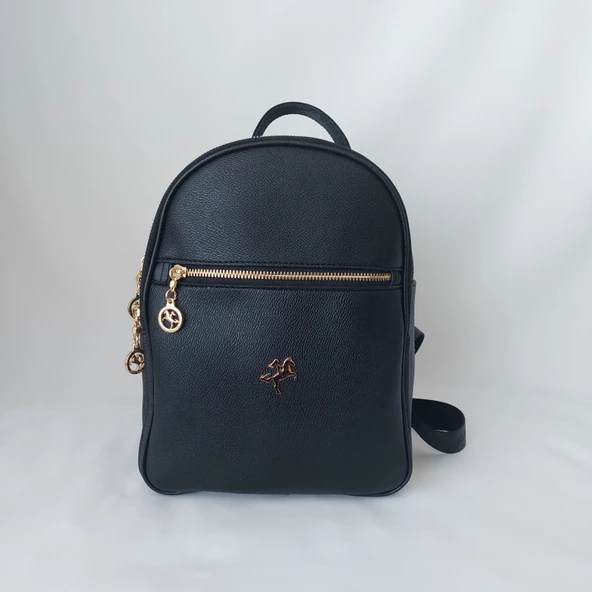 NS1287 Model Nas Bag Siyah Renk Kadın Sırt Çantası