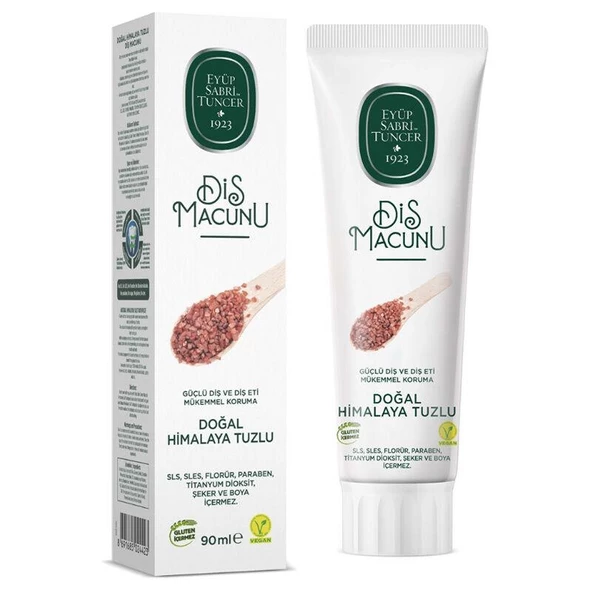 Eyüp Sabri Tuncer Diş Macunu 90ml Doğal Himalaya Tuzlu - 1