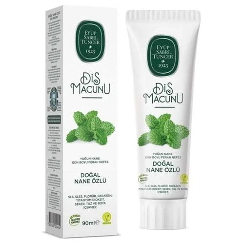 Eyüp Sabri Tuncer Diş Macunu 90ml Doğal Nane Özlü