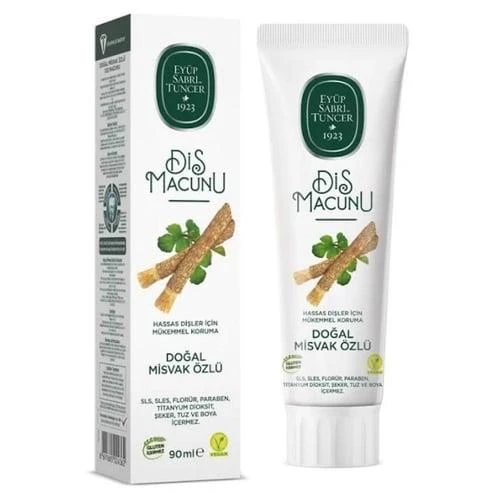 Eyüp Sabri Tuncer Diş Macunu 90ml Doğal Misvak Özlü