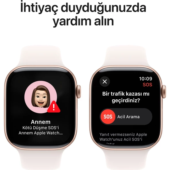 Apple Watch Series 10 Gps 46MM Rose Gold Aluminium Case With Light Blush Sport Band - M/l - 6