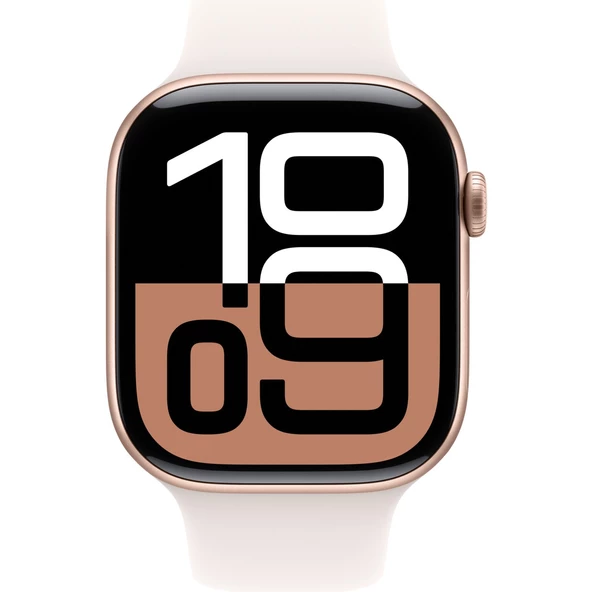 Apple Watch Series 10 Gps 46MM Rose Gold Aluminium Case With Light Blush Sport Band - M/l - 2