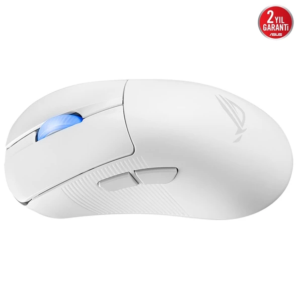 Asus ROG Keris II Wireless Ace 42000 DPI 750 IPS Optik Sensör Beyaz Gaming Mouse - Resim 4