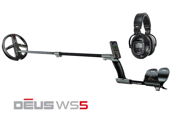 XP DEUS Metal Dedektör - Ana Kontrol Ünitesi WS5 Kablosuz Kulaklık 22cm X35 Başlık ile - 2