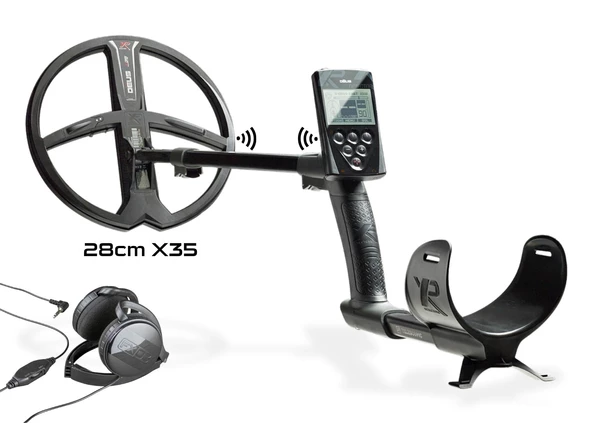 XP DEUS Metal Dedektör - Ana Kontrol Ünitesi FX03 Kulaklık 22cm X35 Başlık ile