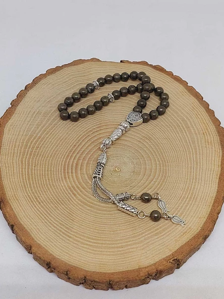 Pirit Taşı 33lük Tesbih 6mm (4867) - Resim 4