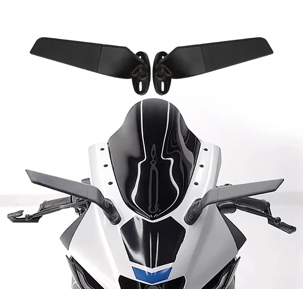 Honda CBR 250 H2R Yarasa Kanat Ayna Küçük - Resim 3