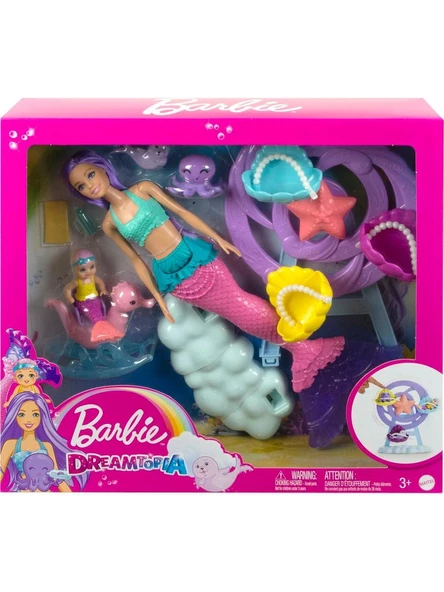 Barbie Dreamtopia Deniz Kızı Bebek Ve Çocuk Oyun Alanı