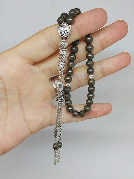 Pirit Taşı 33lük Tesbih 6mm (4867) - Resim 5