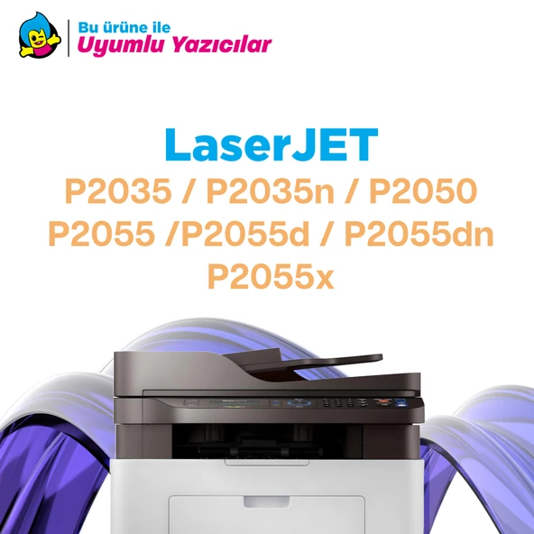 Hp Laserjet P2035 Muadil Toner 2'li Paket - 3