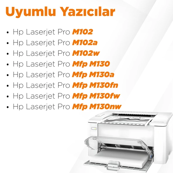 Hp Laserjet Pro M102 Muadil Toner 2'li Paket/ CF217A - 2