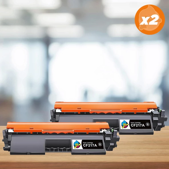 Hp CF217A Muadil Toner 2'li Paket/ CF217A