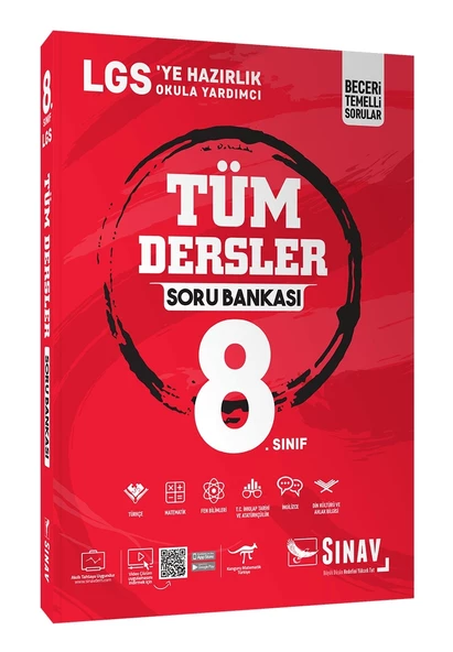 8. Sınıf Tüm Dersler Soru Bankası ürün görseli 1