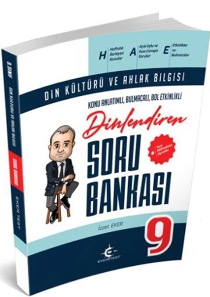 9. Sınıf Din Kültürü ve Ahlak Bilgisi Dinlendiren Konu Anlatımlı Soru Bankası Eker Test