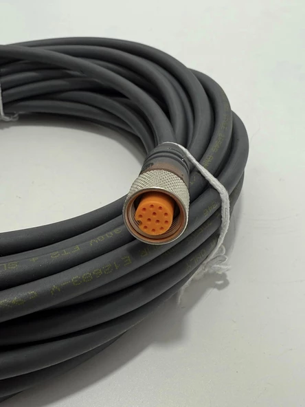 Vc VK002111 M12 Plc Güç Kablosu 12Pin 10 Metre - Resim 3