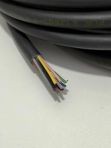 Vc VK002111 M12 Plc Güç Kablosu 12Pin 10 Metre - Resim 4