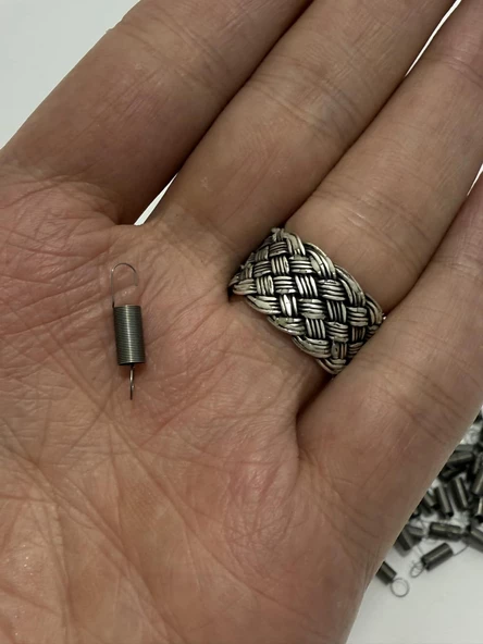 Çelik Mini Yay 18x3,9x0,1mm 110 Adet - 3